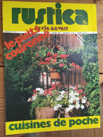 Rustica_N°118_2 Avril 1972_le Puits Couronné_cuisines De Poche - Giardinaggio