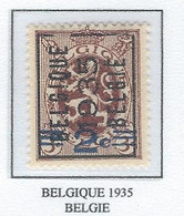 Préo TYPO 1935    -   COB 315 MNH -  (2c. Sur 3c.  BELGIQUE  1935  BELGIE) (Pos A) - Sobreimpresos 1929-37 (Leon Heraldico)