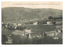 04- 2021 -LOIRE - 42 - LE CHAMBON - FEUGEROLLES - Usine Crozet Fourneyron - Le Chambon Feugerolles