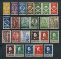 1940 Portugal Complete Year MH Stamps. Année Compléte Timbres Neuf Avec Charnière. Ano Completo Novo Com Charneira. - Annate Complete