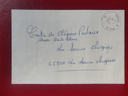 Cachet à Date : Ambulant Brive à Paris Nuit C - 14 4 1988 - Posta Ferroviaria