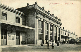 Valence * La Gare * Le Parvis * Ligne Chemin De Fer De La Drôme - Valence