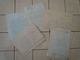 Correspondance D'un élève De L'Institut Chevallier à Paris 1917 - Manuscripten