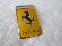 PIN'S   LOGO   FERRARI    25X16mm - Ferrari