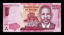 Malawi 100 Kwacha 2019 Pick 65d SC UNC - Malawi