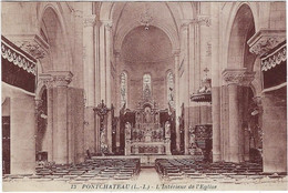 44  Pontchateau  -  Interieur De   L'eglise - Pontchâteau