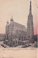 A4365- Dom Metropolitan Pfarrkirche Saint Stefan, Stefansplatz Wien Austria, Sent To Koloszvar Cluj 1904 Used Postcard - Stephansplatz