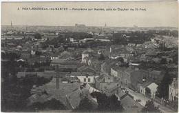 44  Pontchateau  -   Panorama   Sur Nantes,  Prise Du Clocher Saint Paul - Pontchâteau