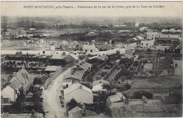 44  Pontchateau  -   Panorama   De La Rue  De La Sevre ,  Pris D E La Tour Du  Clocher - Pontchâteau