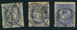 1872, 2 Skilling Posthorn Used, Cheapest Colour Counted. - Michel/Facit 17 - Gebruikt