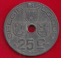 BELGIQUE - 25 CENTIMES - 1945 - 25 Cent