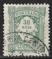Portugal – 1904 Postage Dues 30 Réis Used Stamp - Oblitérés