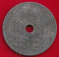 BELGIQUE - 25 CENTIMES - 1942 - 25 Cents