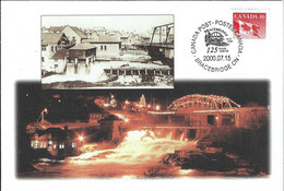 CANADA 2000 Commemorative BRACEBRIDGE, ONTARIO - Commemorative Covers