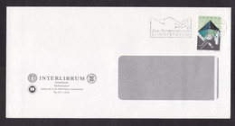 Liechtenstein: Cover, 1992, 1 Stamp, CEPT, Europa, Building, Cancel Winter Sports, Tourism (traces Of Use) - Briefe U. Dokumente