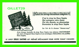 BUVARD - SIROP CONTRE LE RHUME 2 SAPINS - - S