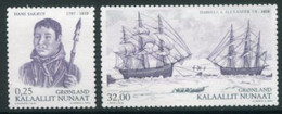 GREENLAND 2010 Expeditions VIII : Ross And Sakaeus   MNH / **,  Michel 569-70 - Unused Stamps