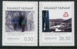 GREENLAND 2010 Mining I  MNH / **,  Michel 567-68 - Unused Stamps