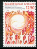 GREENLAND 2010 Women's Day Centenary MNH / **,  Michel 560 - Unused Stamps