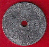 BELGIQUE - 25 CENTIMES - 1943 - 25 Centimes