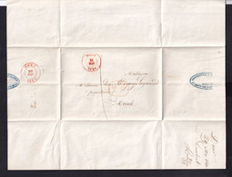 DDY 976 - Lettre Précurseur MONS 1840 En Locale - TTB Entete Charbonnage De SAUWARTAN (DOUR) , Au Grand-Bouillon - 1830-1849 (Belgique Indépendante)