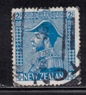 NEW ZEALAND Scott # 182 Used - KGV In Admiral's Uniform - Usati