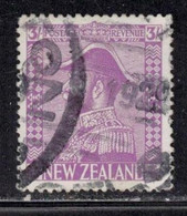 NEW ZEALAND Scott # 183 Used - KGV In Admiral's Uniform - Usati