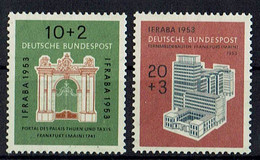 BRD 1953 // 171/172 ** Int. Briefmarkenausstellung - Neufs