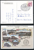 Bund PP106 D2/002 ANSICHTEN ASCHAFFENBURG Sost. 1982 NGK 5,00 € - Private Postcards - Used