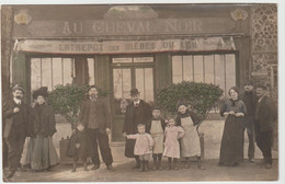 4232 - DRANCY - Café Au Cheval Noir - Tenu Par Auguste HEFLINGER 149 Route Des Petits Ponts Entrepot Des Bières Du Lion - Drancy