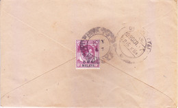 MALAYA, BRITISH MILITARY ADMINISTRATION : USED AIR LETTER: YEAR 1947 : POSTED FROM PENANG : USE OF 10 CENT STAMP - Malaya (British Military Administration)