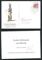 Bund PP106 D2/035-IIb BAYRISCHER POSTILLION 1820 Gebraucht Vaterstetten 1986 NGK 5,00 € - Postales Privados - Usados