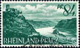 ALLEMAGNE / DEUTSCHLAND - Franz. Zone RHEINLAND-PFALZ - 1947 - Mi.14y - Obl./gestempelt - TB - Renania-Palatinado