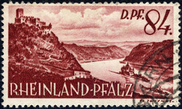 ALLEMAGNE / DEUTSCHLAND - Franz. Zone RHEINLAND-PFALZ - 1948 - Mi.28y - Obl./gestempelt - TB (a) - Rijnland-Palts