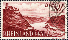 ALLEMAGNE / DEUTSCHLAND - Franz. Zone RHEINLAND-PFALZ - 1948 - Mi.28y - Obl./gestempelt - TB (b) - Renania-Palatinado