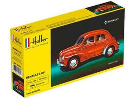 Heller - RENAULT 4CV Maquette Kit Plastique Réf. 80174 NBO 1/43 - Voitures