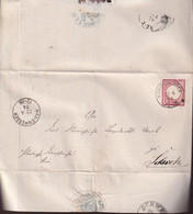 POLAND 1874 Marienwerder Cover To Schwetz - ...-1860 Vorphilatelie