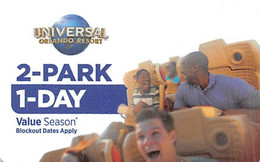Universal Orlando Resort - 2-Park 1-Day Value Season - Other & Unclassified