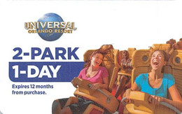 Universal Orlando Resort 2-Park 1-Day Expires 12 Months From Purchase - Other & Unclassified