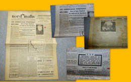 Journal Nord-Matin 9 Décembre 1944 ChuteForbach, Colmar, Vote Churchill, TSF, Stalingrad, Etc ; JL03 - 1950 à Nos Jours