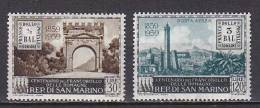 PGL AR0335 - SAN MARINO SAINT MARIN  SASSONE N°501 + AEREA ** - Unused Stamps