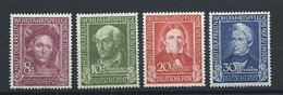 Allemagne - RFA N°3/6** (MNH) 1949 - Personnages Célèbres - Neufs