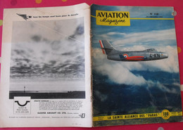 Revue Aviation Magazine N° 110 Du 15 Novembre 1954. Nombreuses Photos. Dassault Ouragan Cessna Paras Lockheed - Aviazione