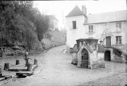 PN - 090 - INDRE - LA CHÄTRE - Fontaine - Puits - Original Unique - Plaques De Verre