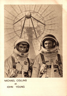 N°1344 N -carte Postale Cosmonautes Collins Et Yong - Astronomie