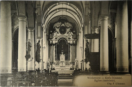 Wiekevorst (Prov. Antwerpen) Kerk Binnen 1913 Of 18 - Sonstige & Ohne Zuordnung