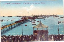 Seltene  ALTE  AK   ATHEN / Griechenland  -  Le Noveau Phalere. -  1912 Gelaufen - Grecia