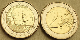 Luxembourg 2 Euro 2021 UNC < 100th Ann - Grand Duke Jean > Main Version - Luxembourg