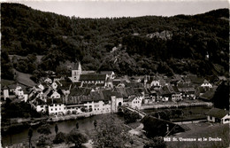 St. Ursanne Et Le Doubs (662) * 2. 7. 1955 - Saint-Ursanne