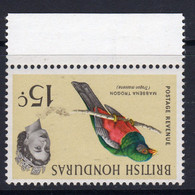 British Honduras 1962 Birds Definitives 15c Value, Watermark Inverted, MNH, SG 208w (WI2) - Honduras Británica (...-1970)